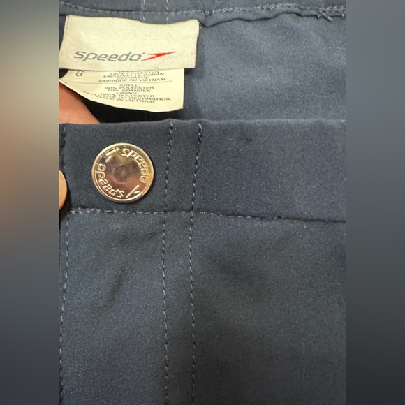 NWT Speedo Women's Purple and Gray Shorts - Picture 7 of 10